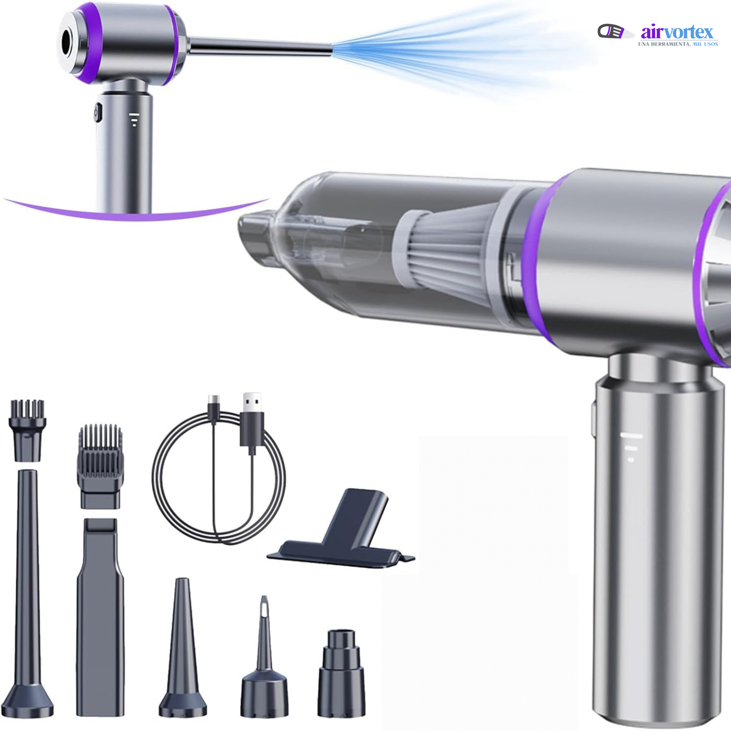 Aspiradora de Mano 4 en 1