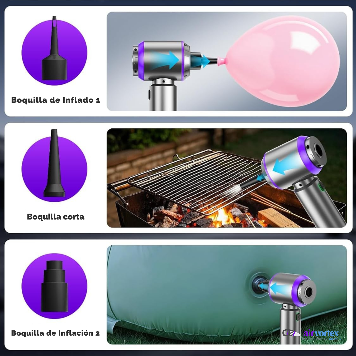 Aspiradora de Mano 4 en 1